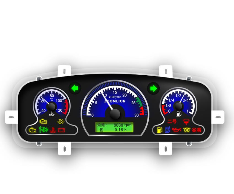 STZB2D(C) Dashboard Display For Track And Wheel Tractors